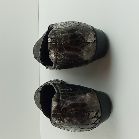 Clarks Snakeskin Leather Loafers - Picture 3 of 8